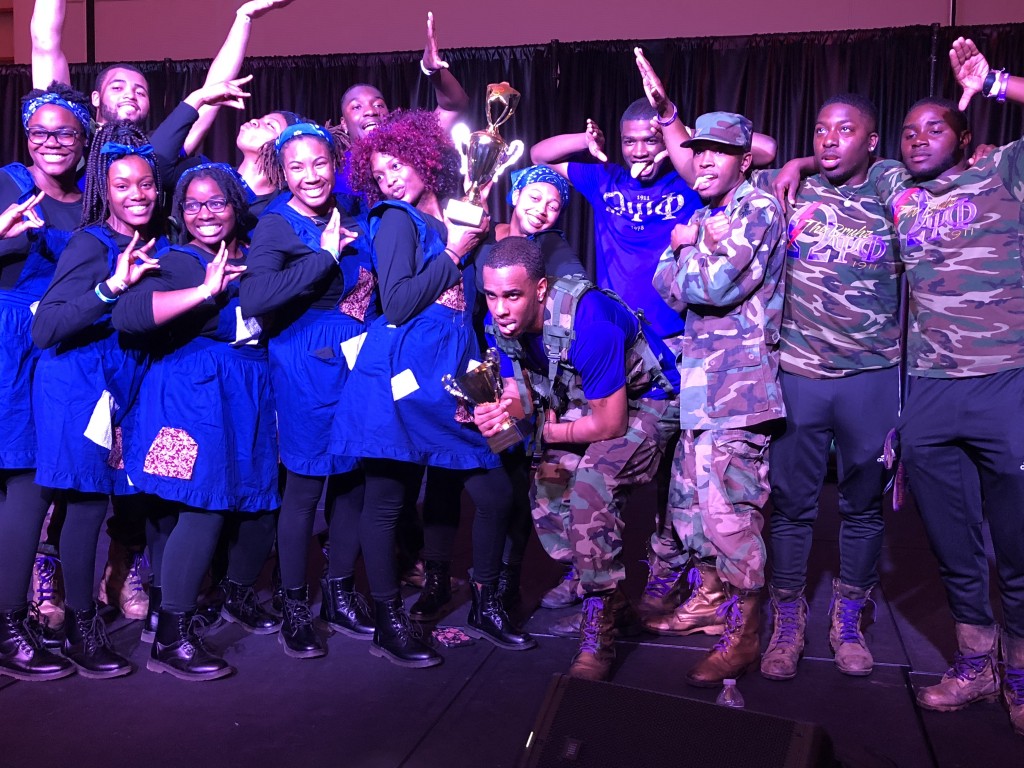 Kappa Lambda 2018 Step Show Champions w/ the Mu Xi Chapter of Zeta Phi Beta